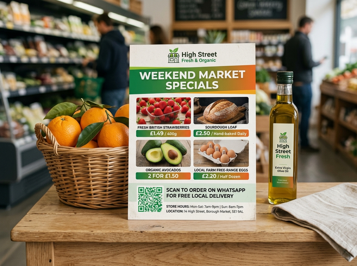 Grocery Circulars, Flyers, and Posters